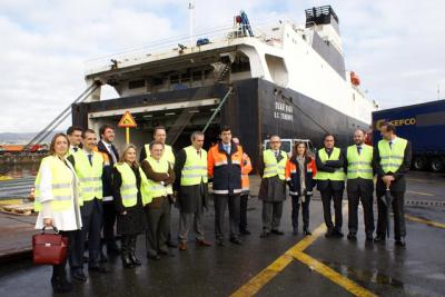 Suardíaz ve "posible" la autopista del mar de Vigo con más frecuencias y un único destino 